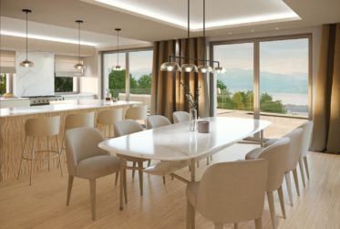 Villa d'exception neuve avec vue panoramique sur le lac