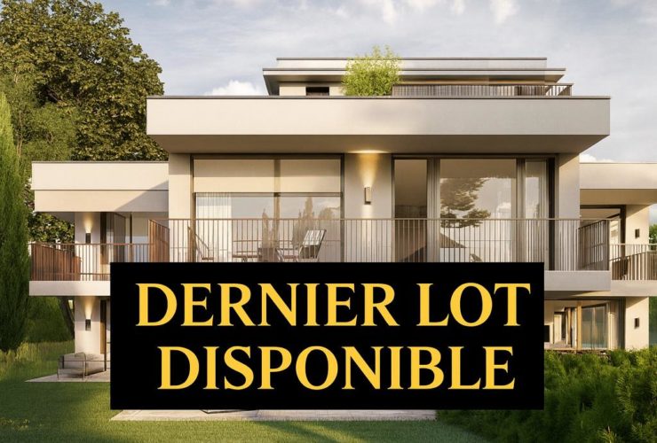 (DERNIER LOT DISPONIBLE) : 5 pièces avec jardin privatif 270 m²