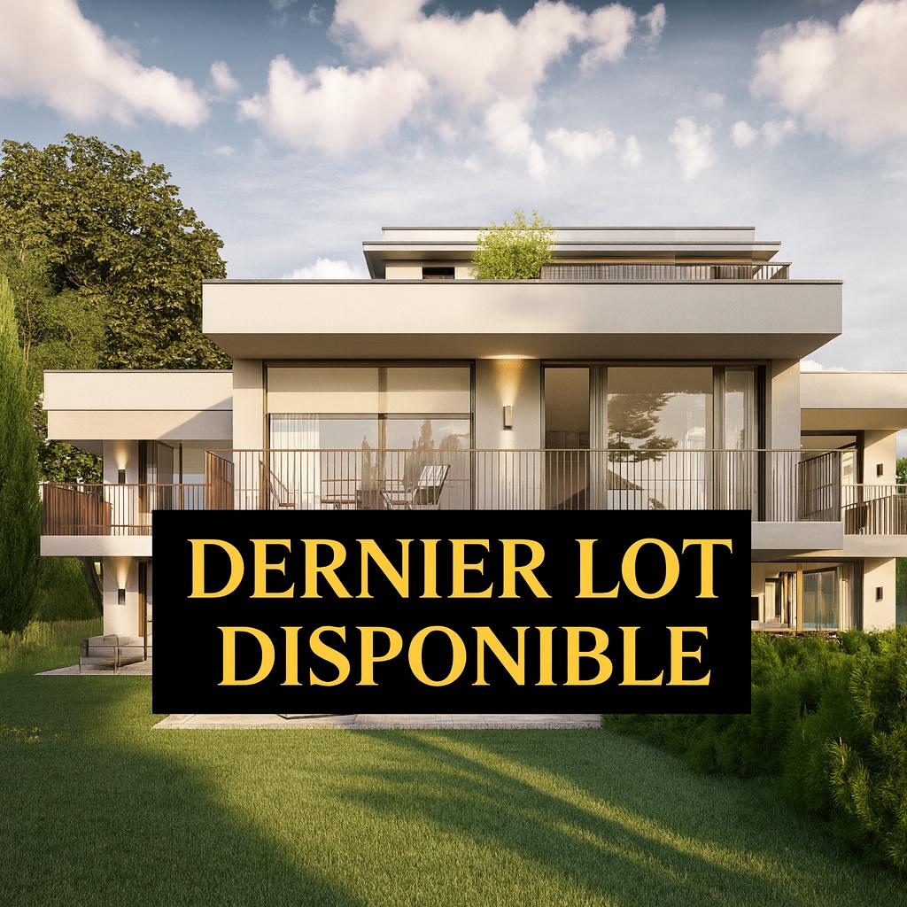 (DERNIER LOT DISPONIBLE) : 5 pièces avec jardin privatif 270 m²