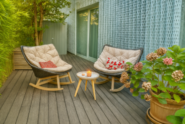 Magnifique rez-de-jardin contemporain, esprit villa avec terrasse 92 m² et jardin 175 m² plein sud